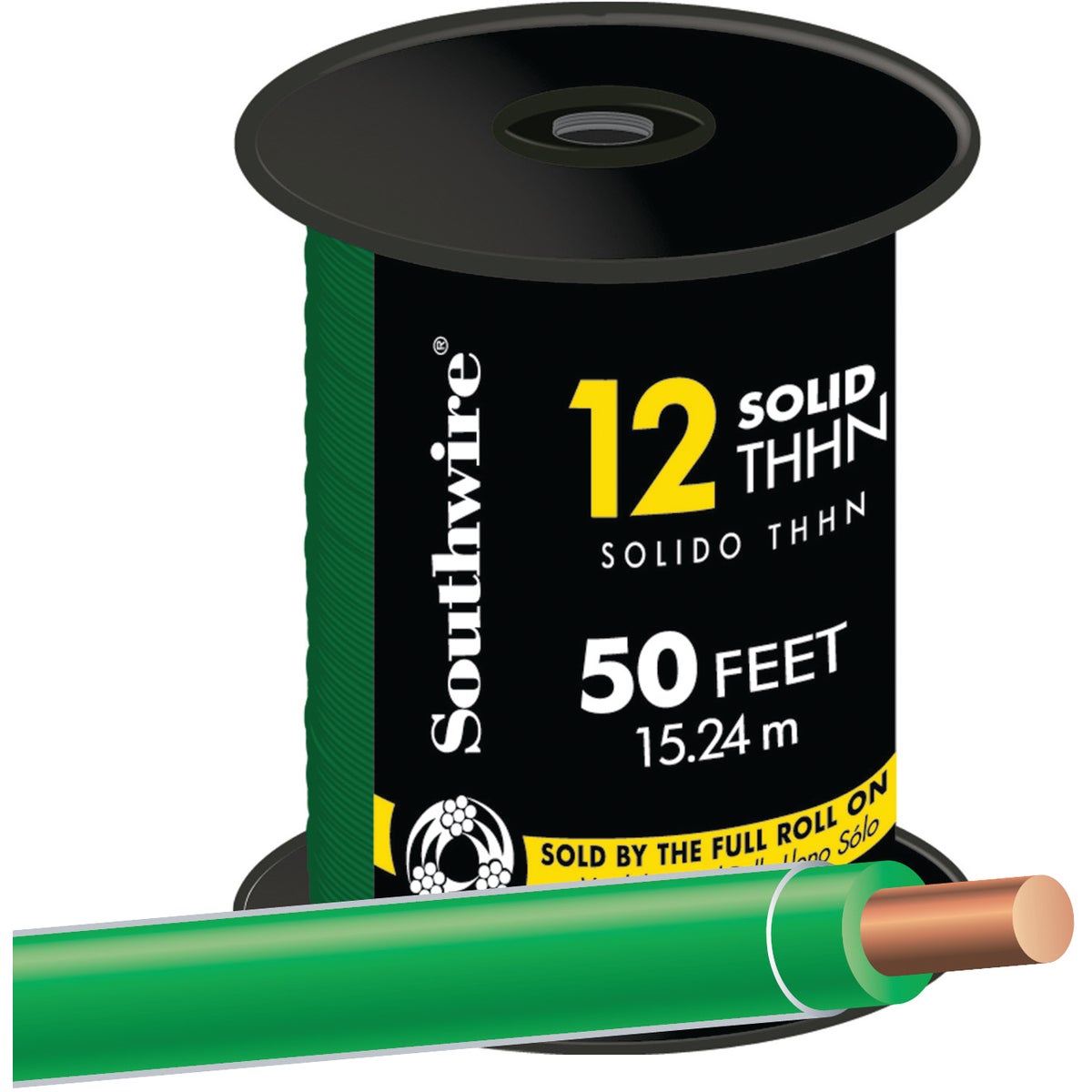 50 12SOL GRN THHN WIRE