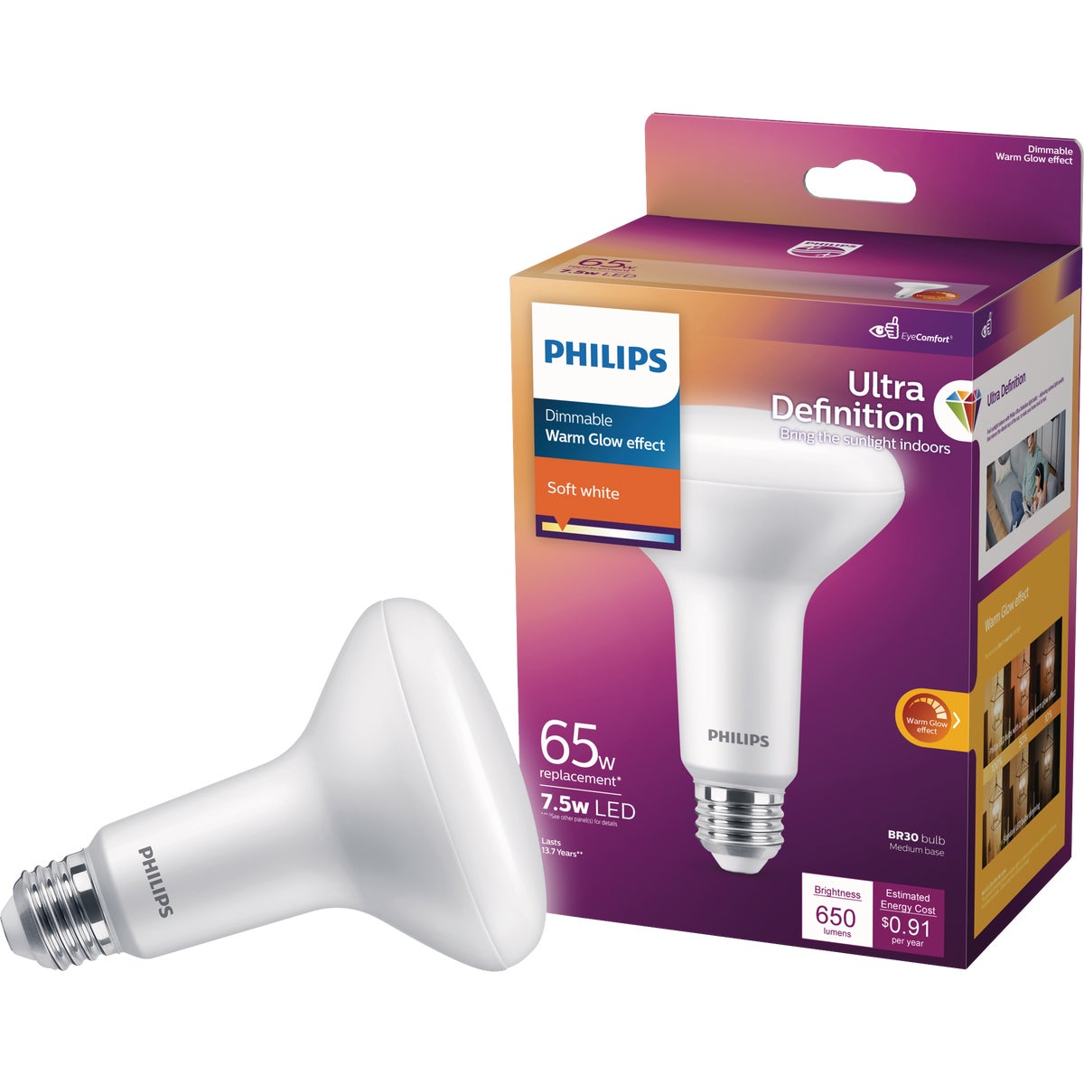 65W BR30 SW WG LED BULB