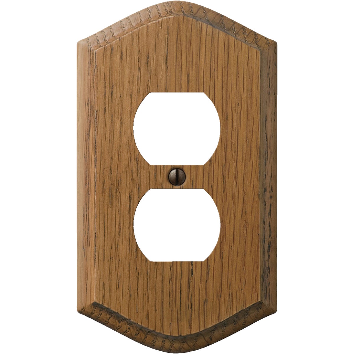 OAK OUTLET WALL PLATE