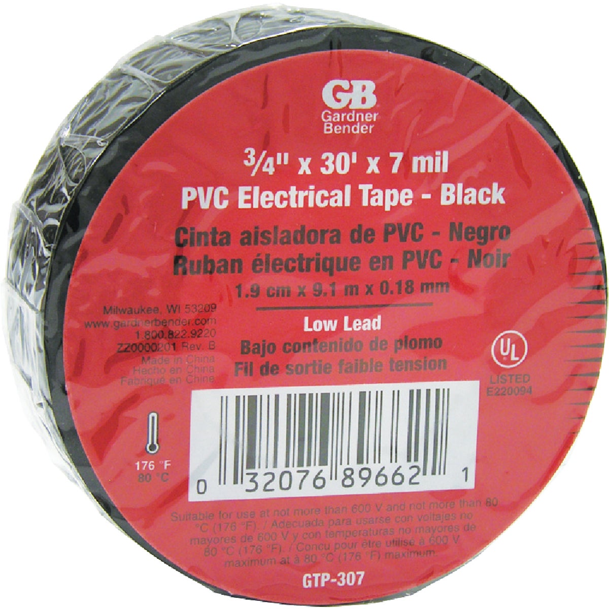 3/4"X30 ELECTRICAL TAPE