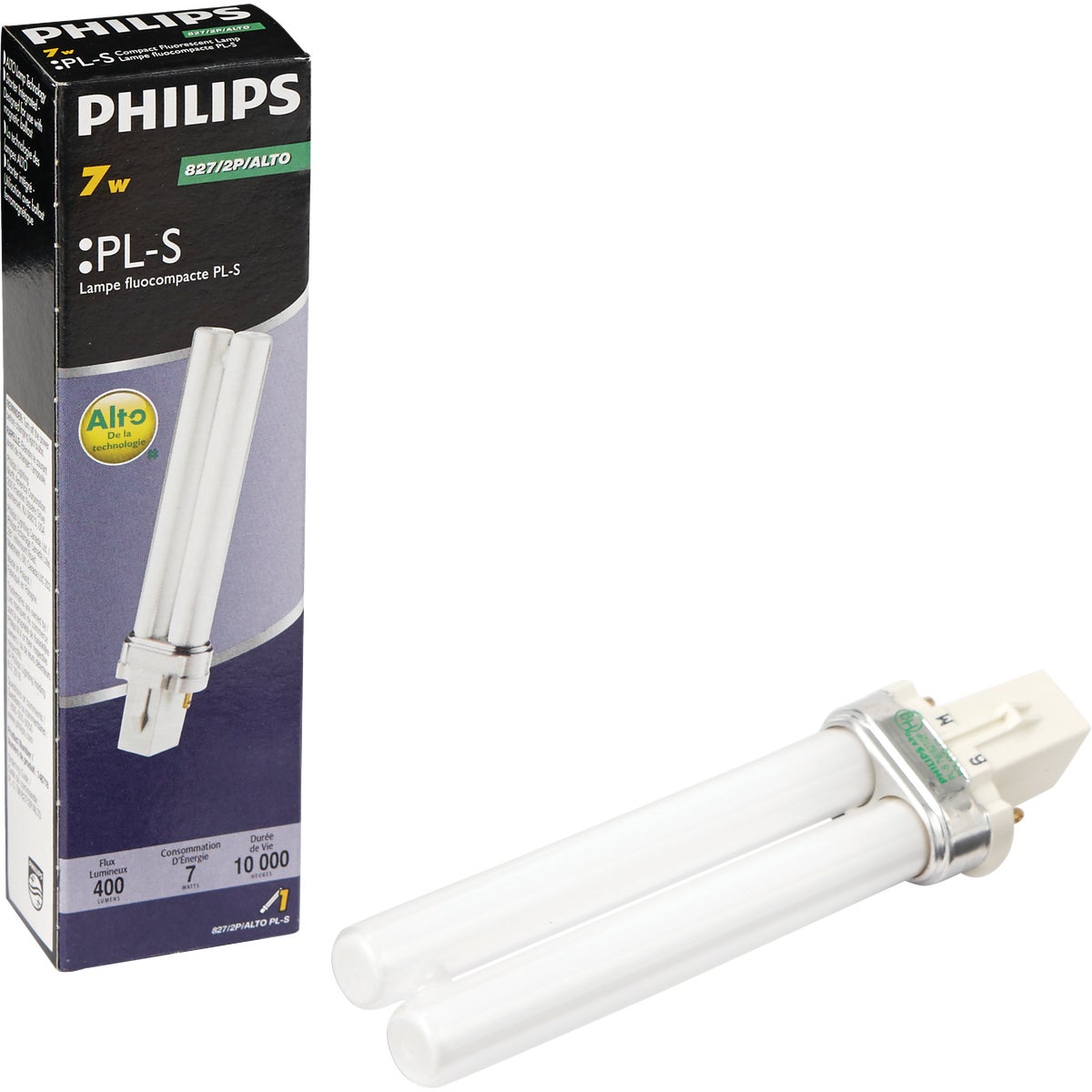 7W PL-S SW G23 CFL BULB