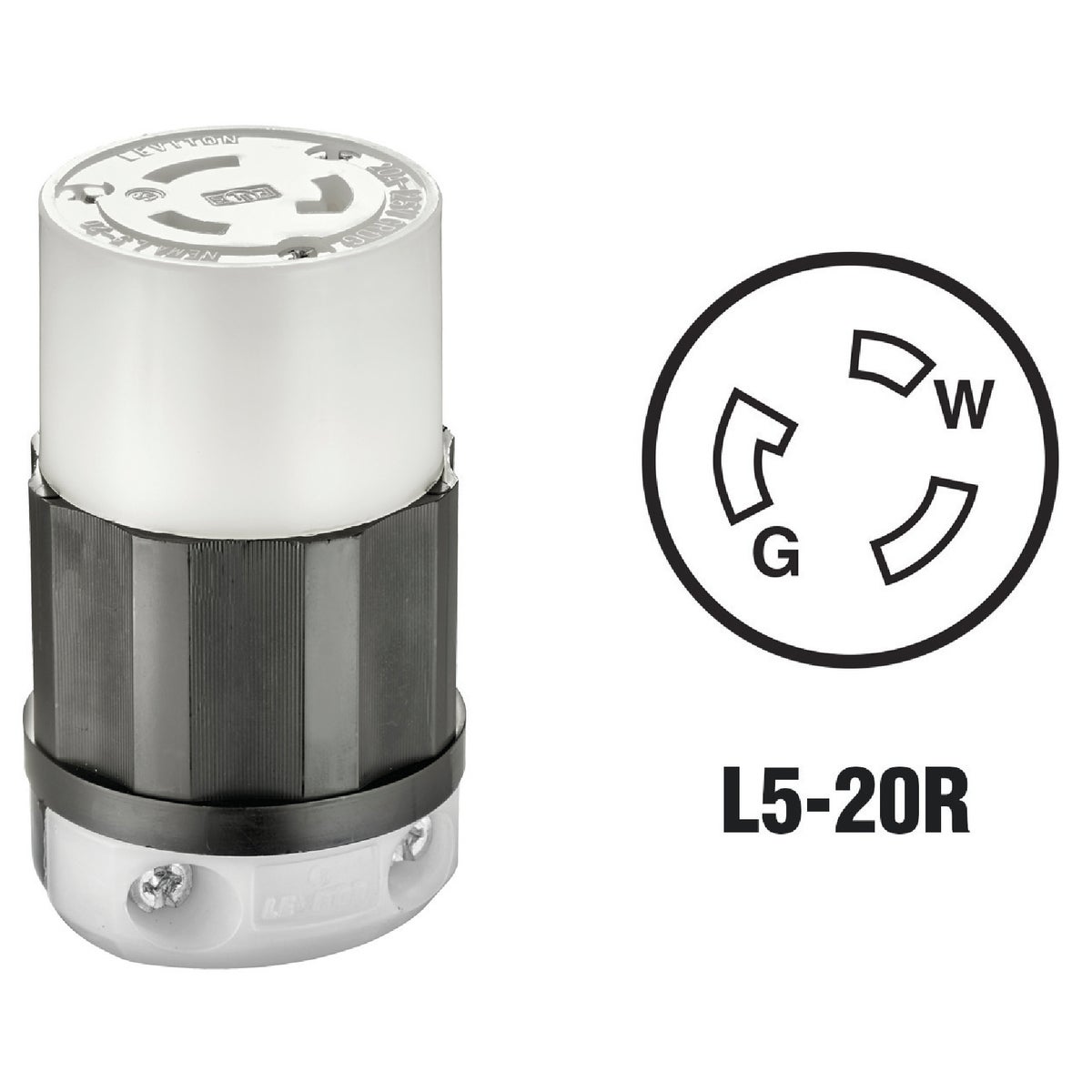 20A-125V LOKNG CONNECTOR