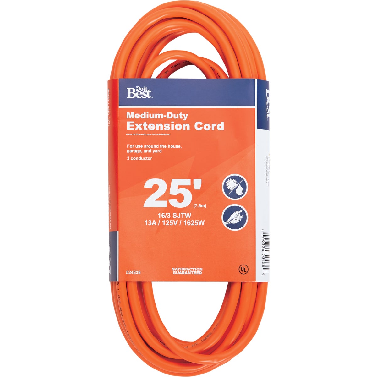Do it Best 16/3 Outdoor Extension Cord 524338