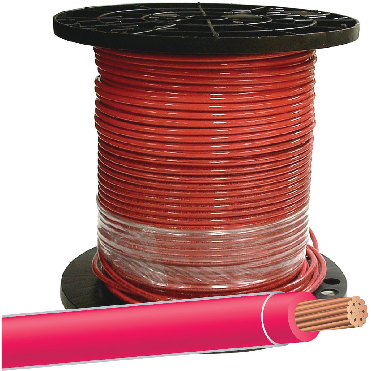 500 8STR RED THHN WIRE