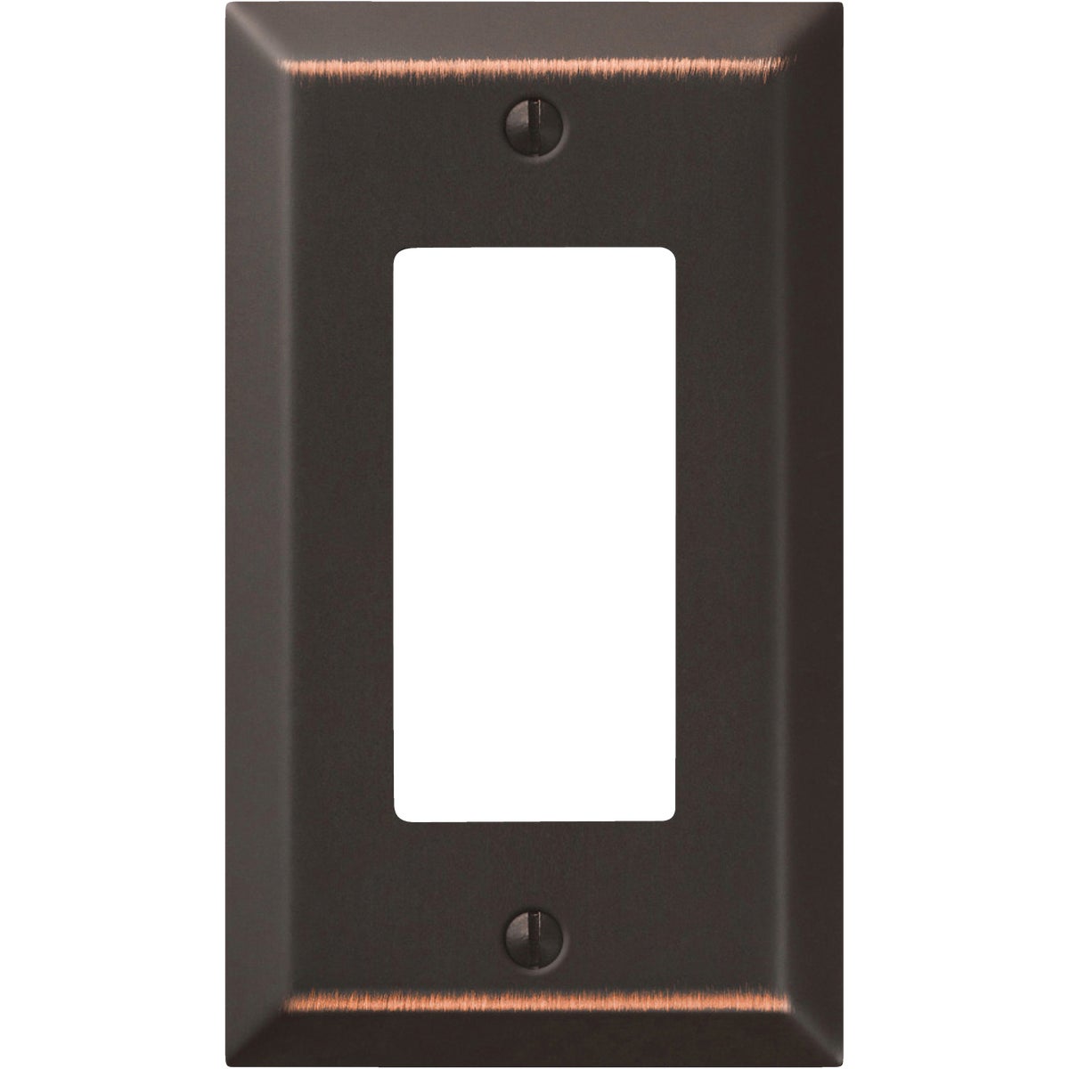 AGED BRZ 1 GFI WALLPLATE