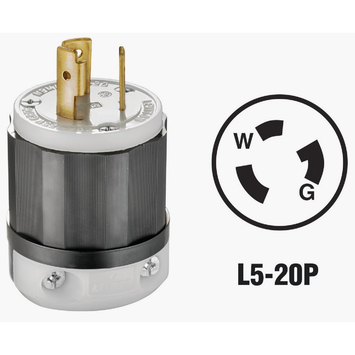 20A-125V LOCKING PLUG