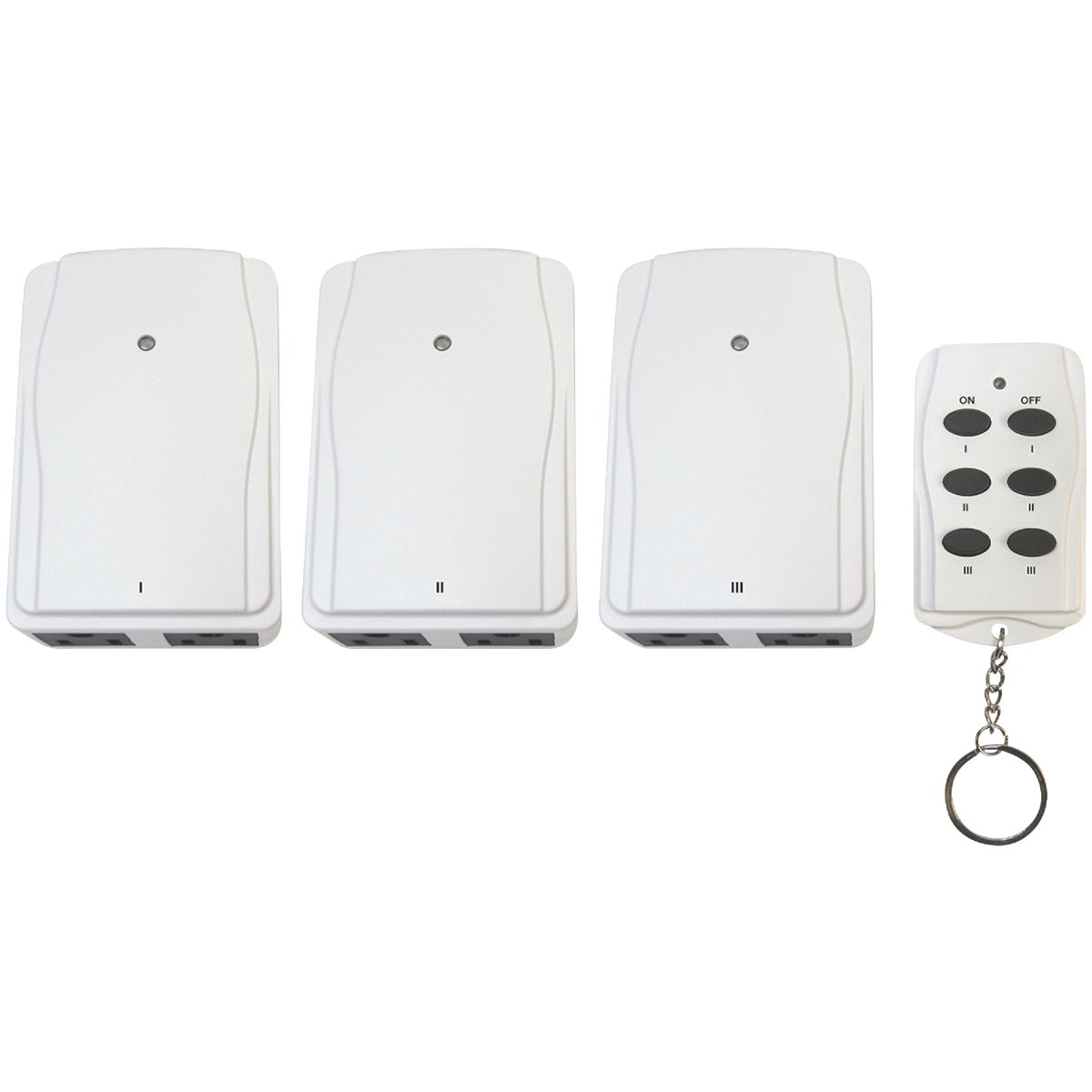 3PK INDOOR OUTLET REMOTE