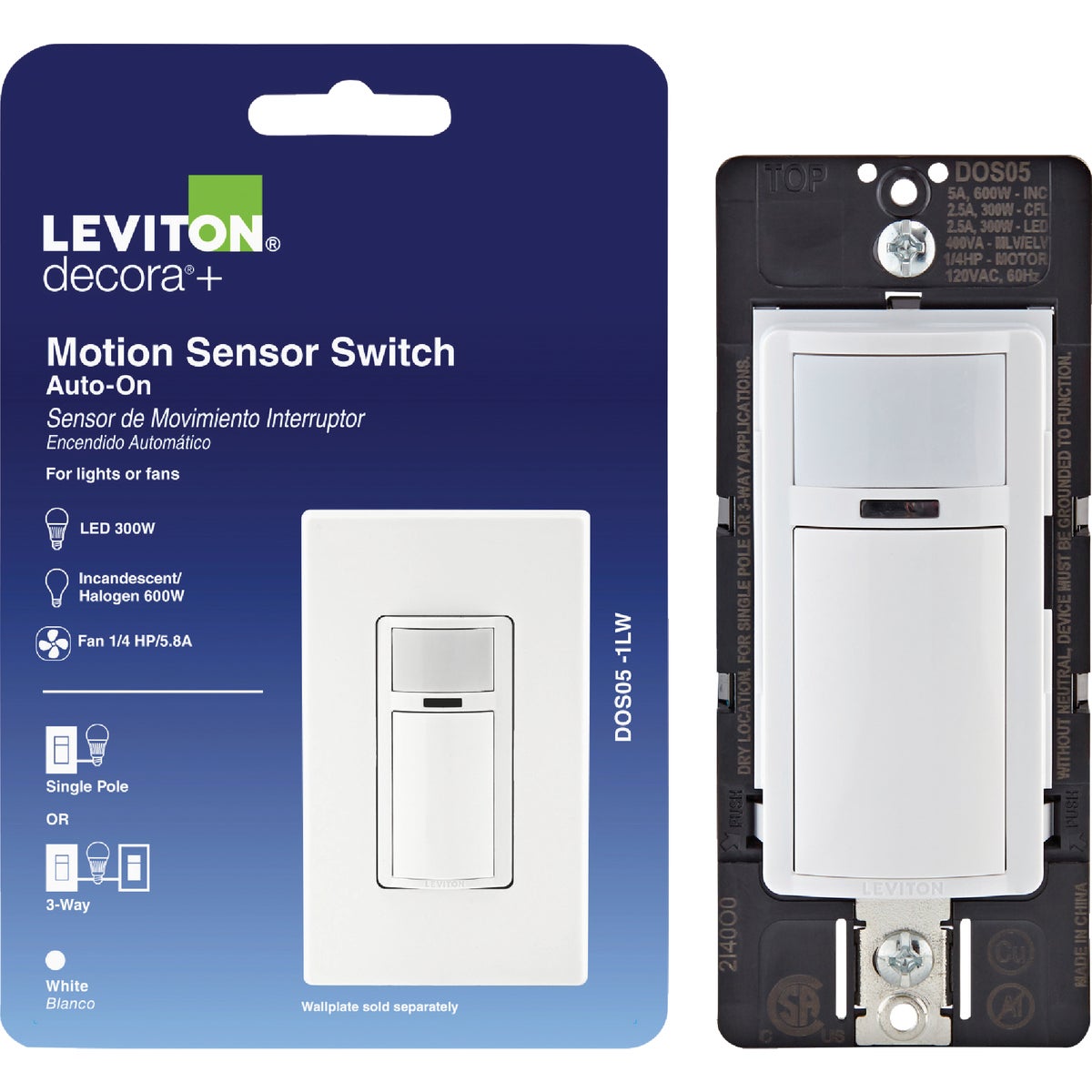 5A WHT MTNSNSR SWITCH
