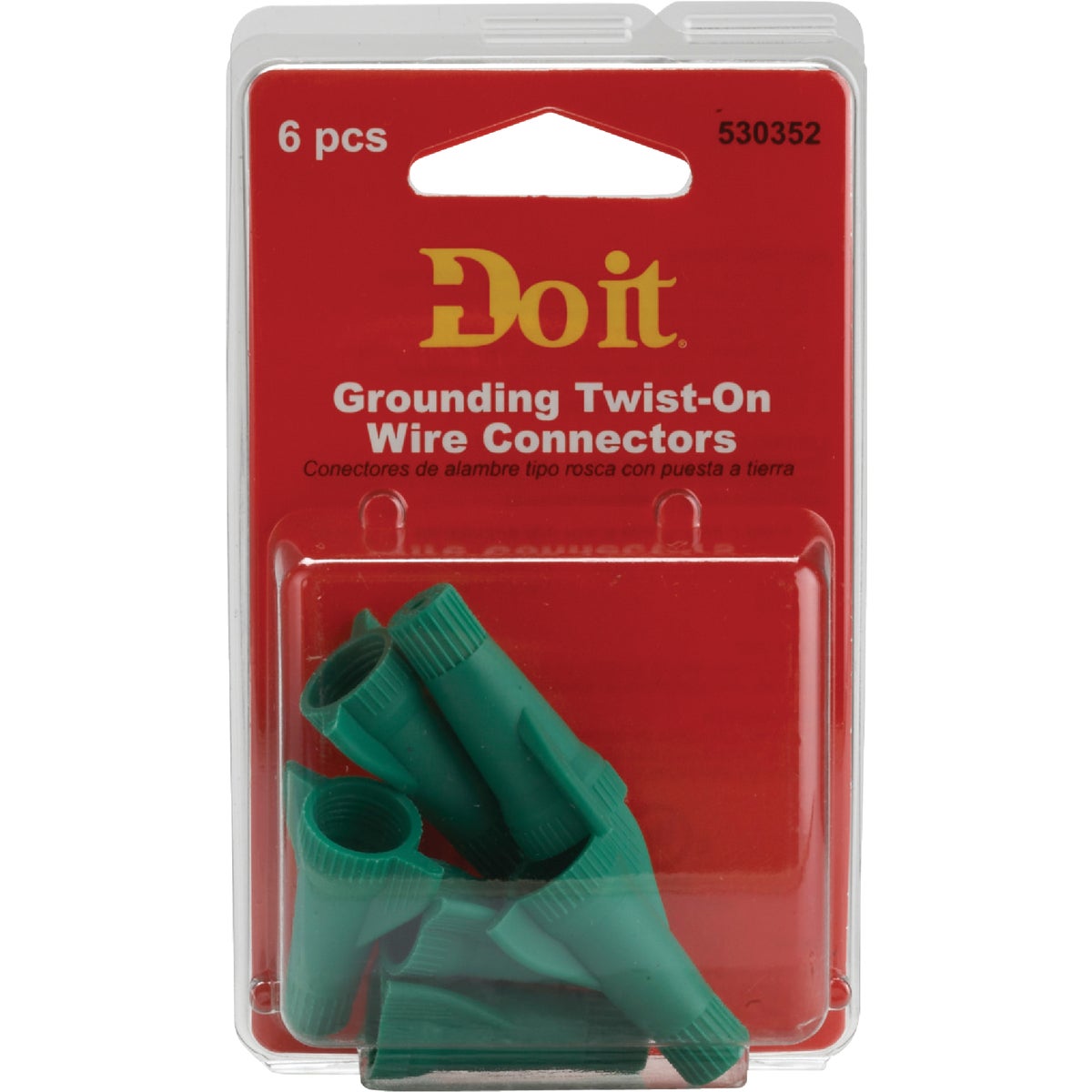 Do it Medium Green 22 AWG to 8 AWG Wing Wire Connector (6-Pack) 530352