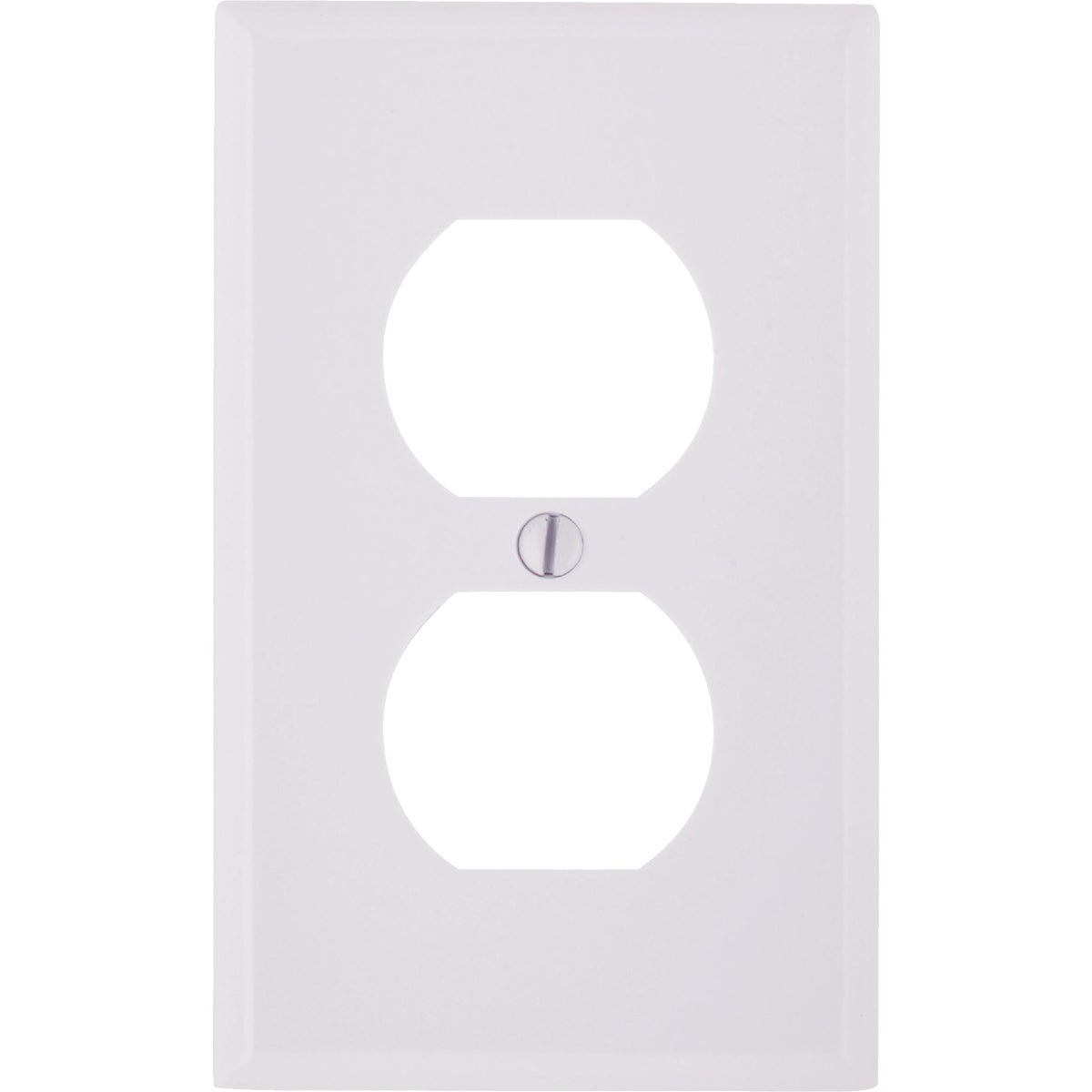 WHT 2-OUTLET WALL PLATE