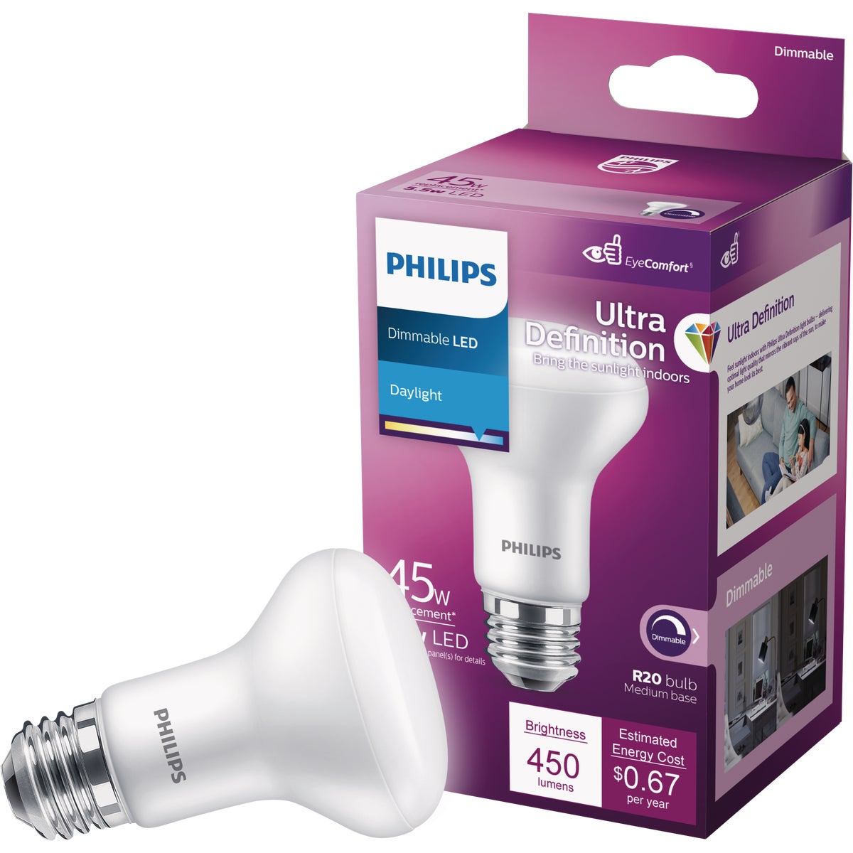 45W R20 DL LED BULB