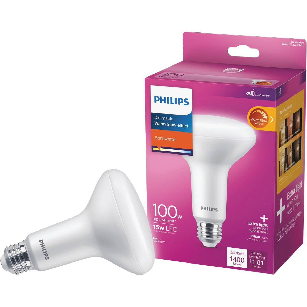 15W BR30 SW WG LED BULB