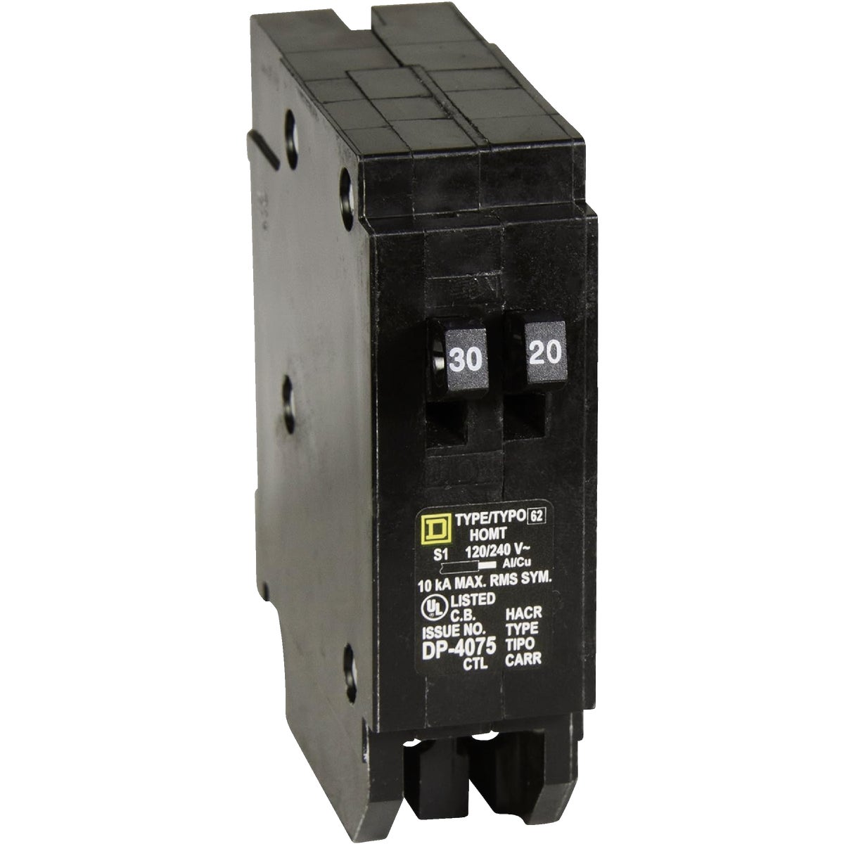 30A/20A TANDEM BREAKER