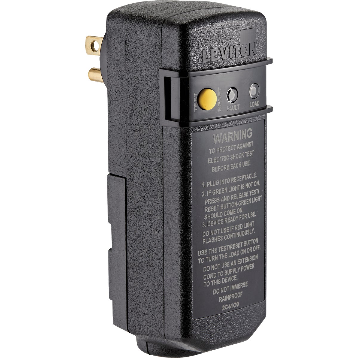15A 120VGFCI ANGLE PLUG