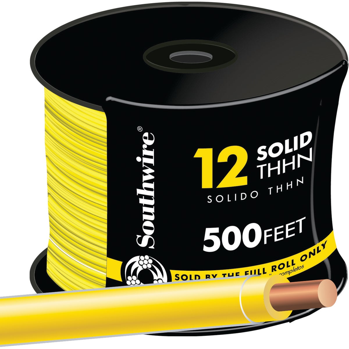 500 12SOL YEL THHN WIRE