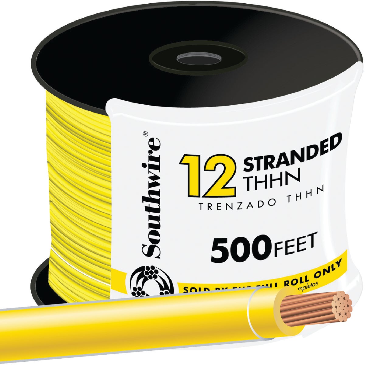 500 12STR YEL THHN WIRE