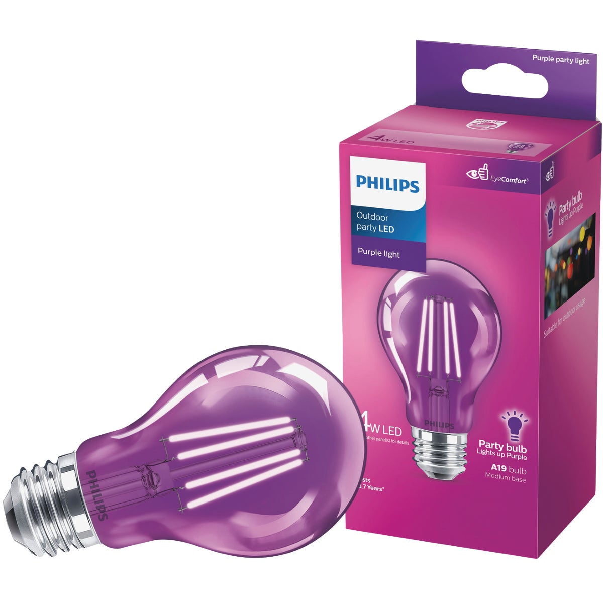 LED PURPLE PARTY BULB