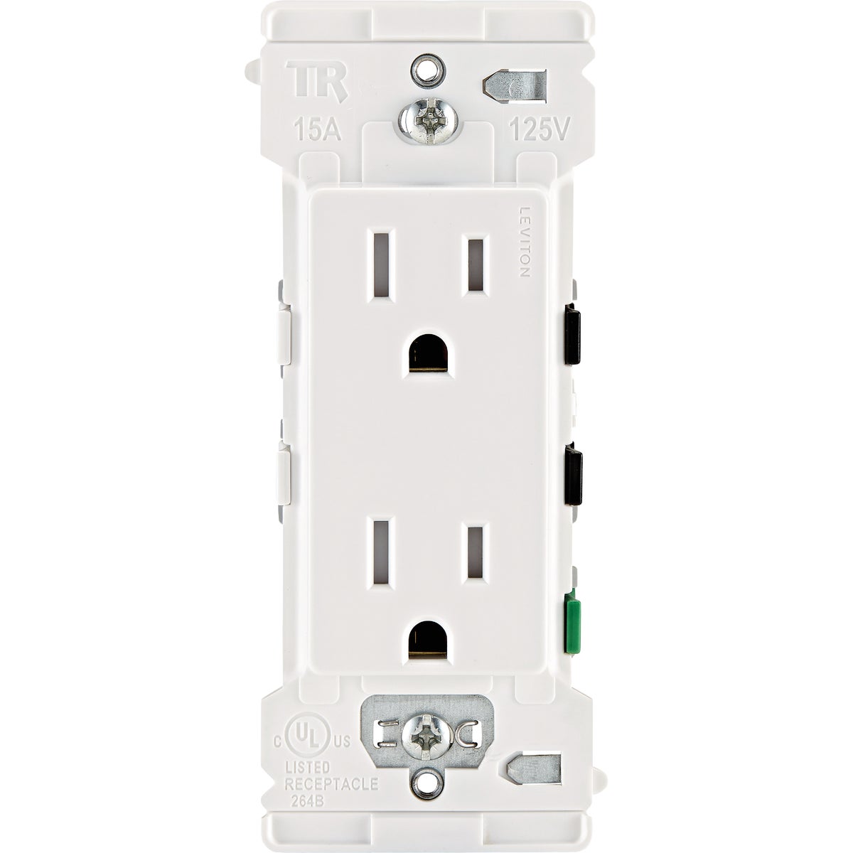 15A WHT EDGE TMP OUTLET
