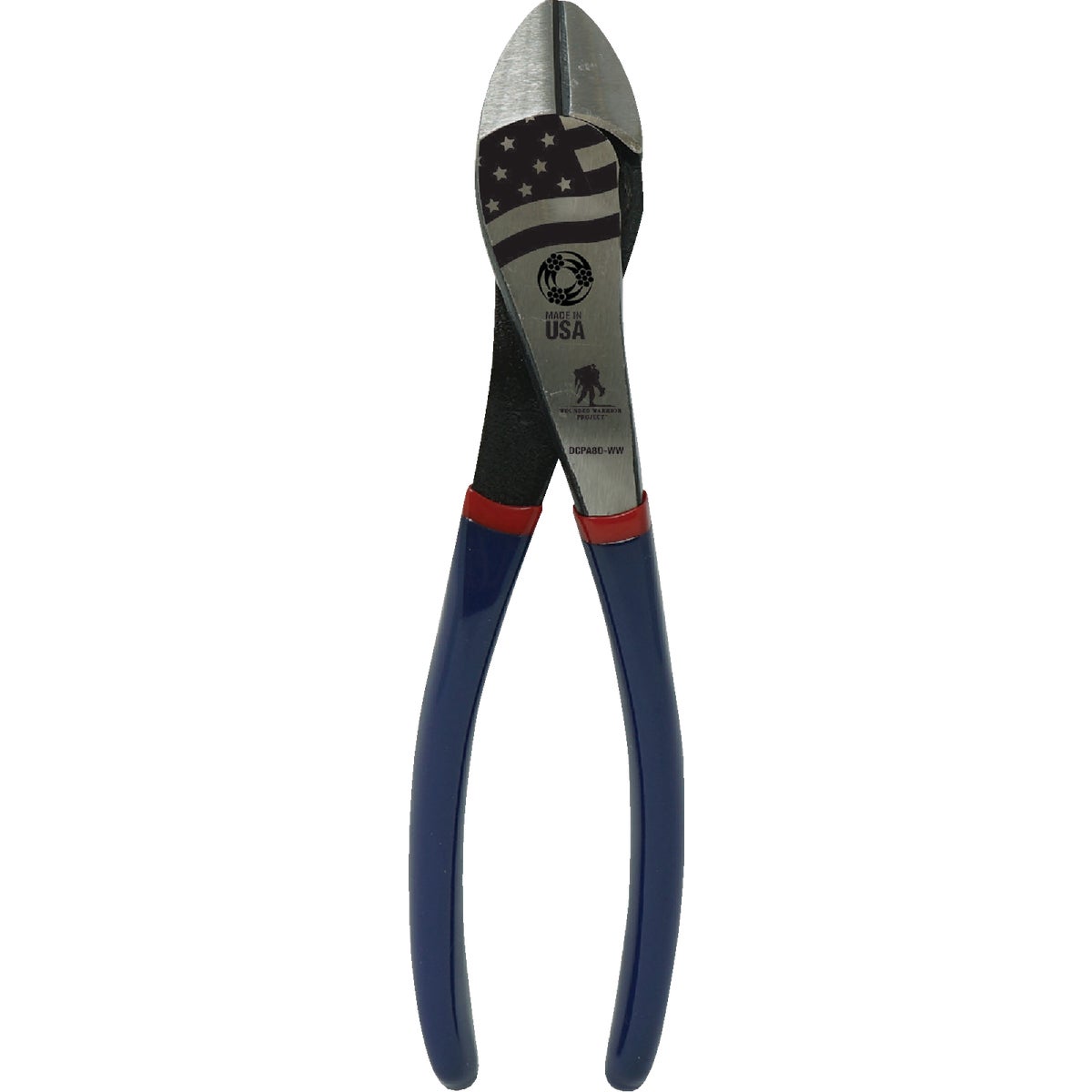 8" DIAG HEAD PLIERS
