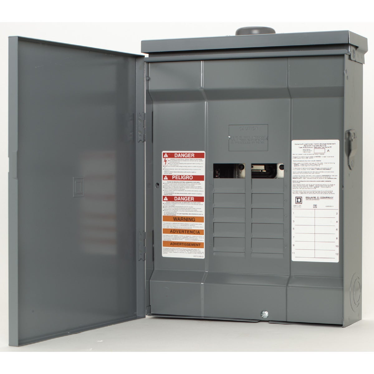 125A LOAD CENTER