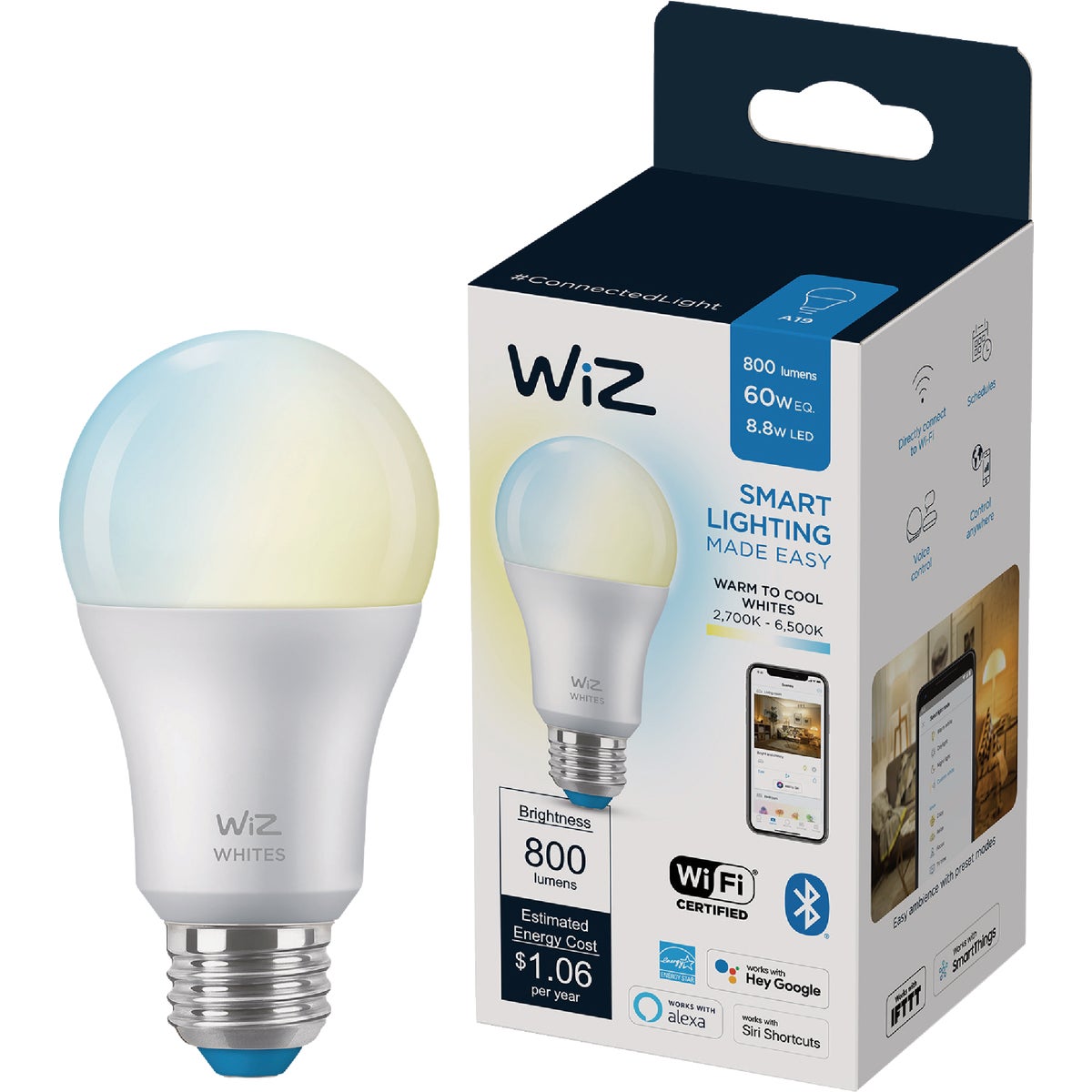 60W A19 LED SMART BULB