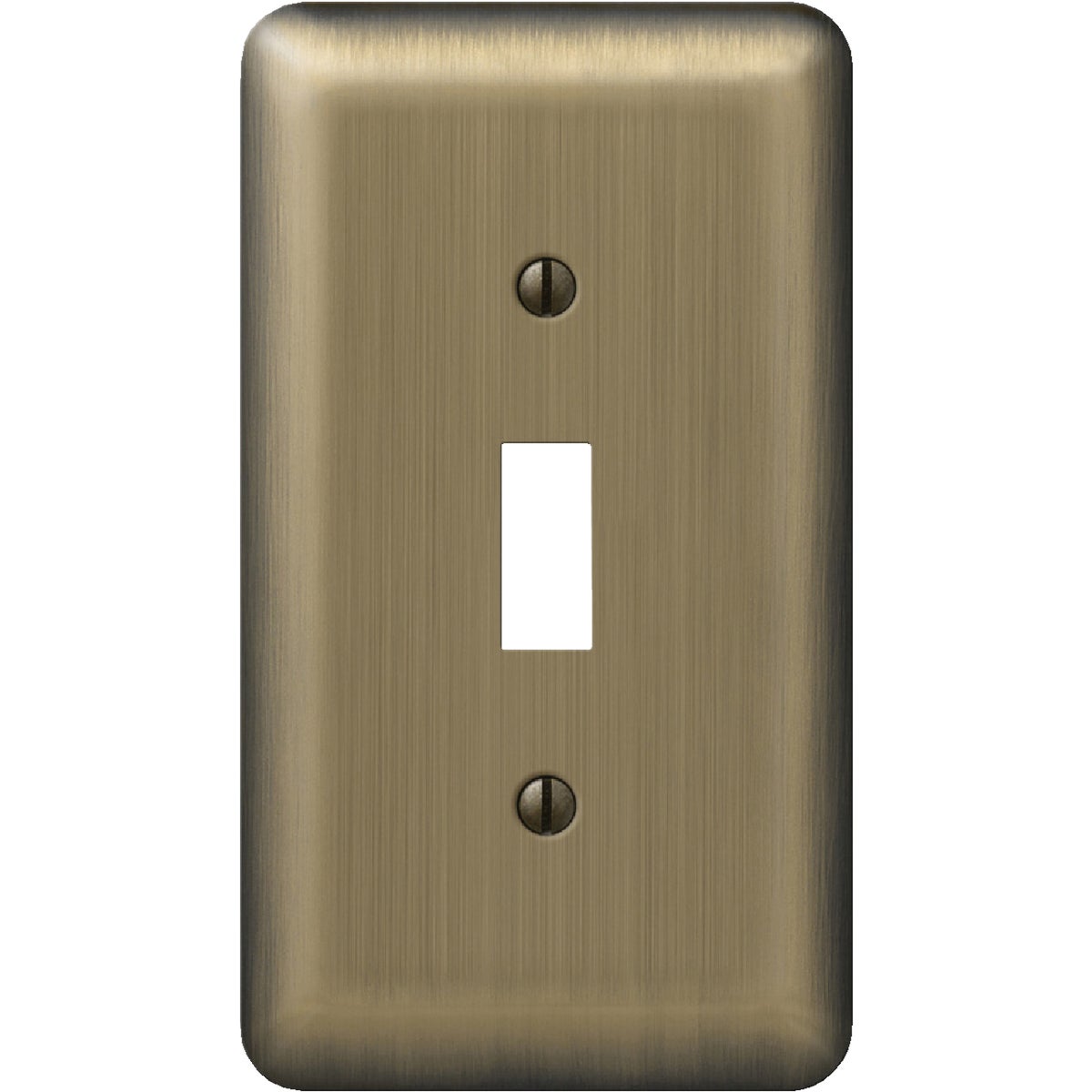 BR BRASS 1 TGL WALLPLATE