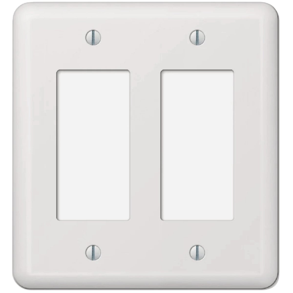 2GNG WHT GFI WALLPLATE