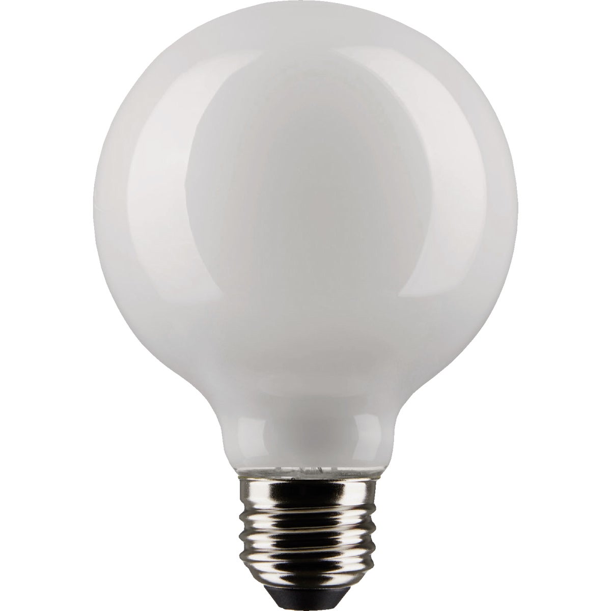 2PK 60W G25 WHT LED BULB