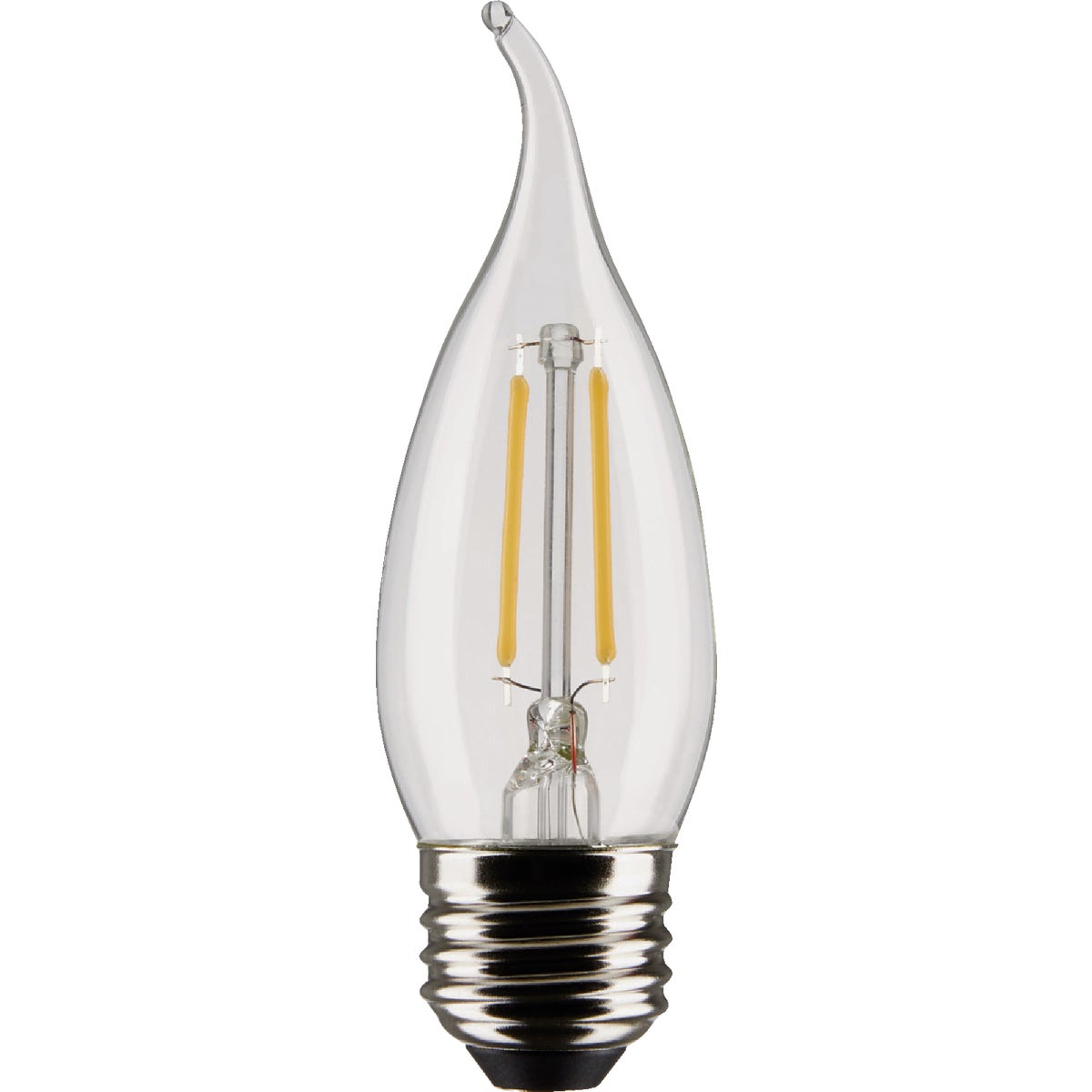 2PK 3W CA10MED LED BULB