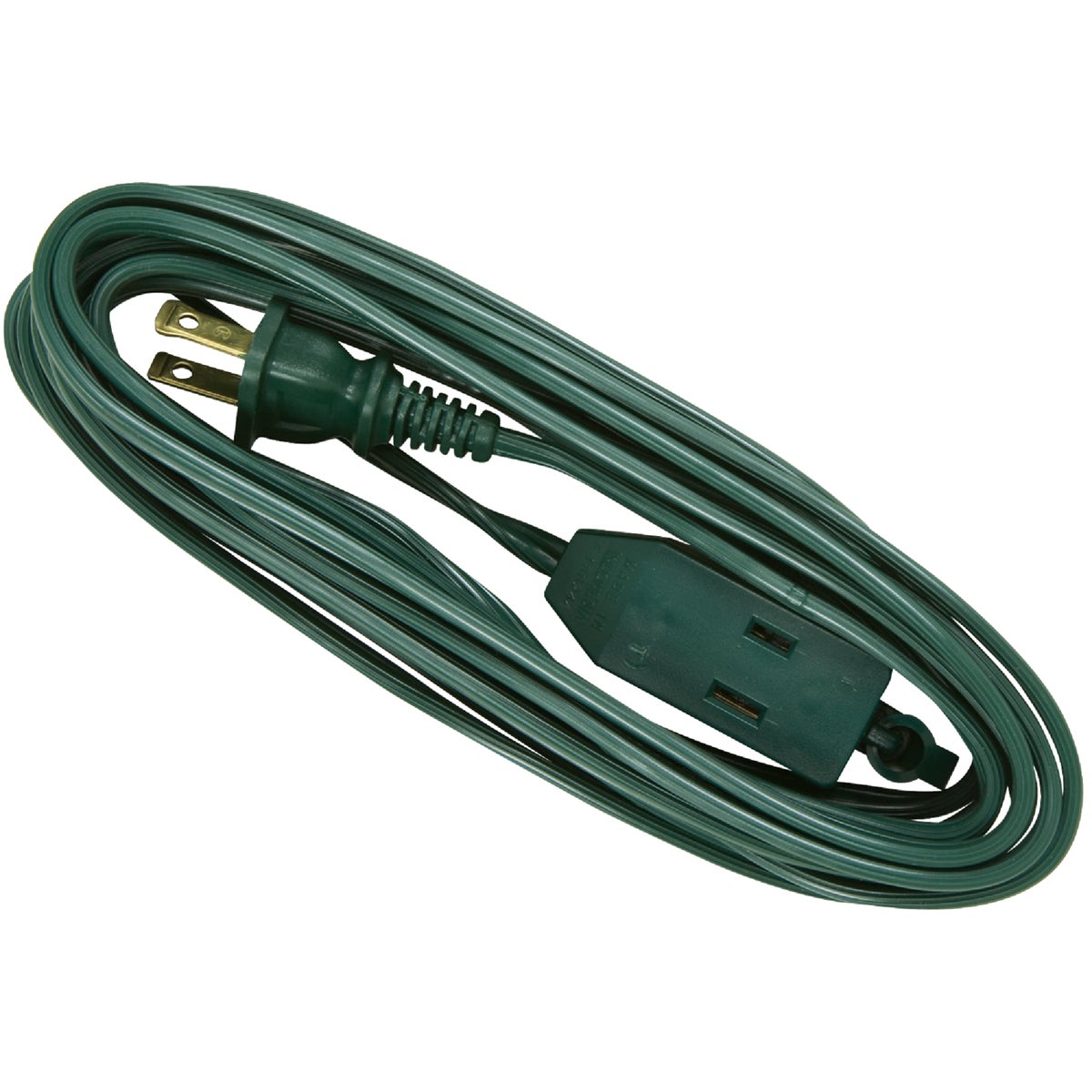Do it 15 Ft. 16/2 Green Cube Tap Extension Cord 558745
