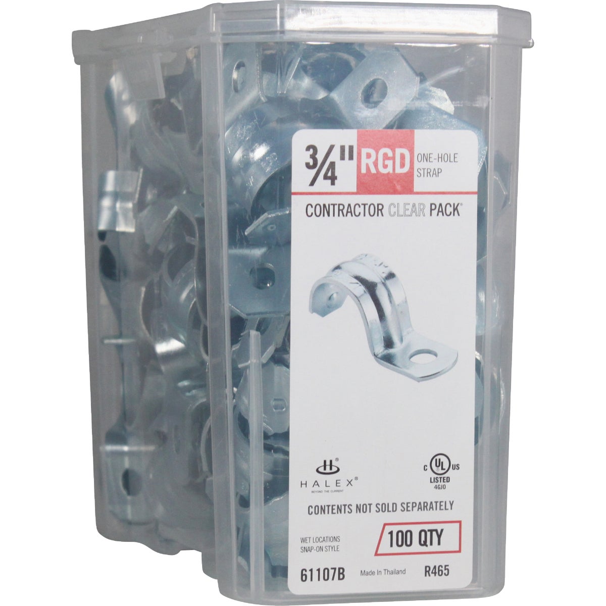 100PK 3/4" PUSH-ON STRAP
