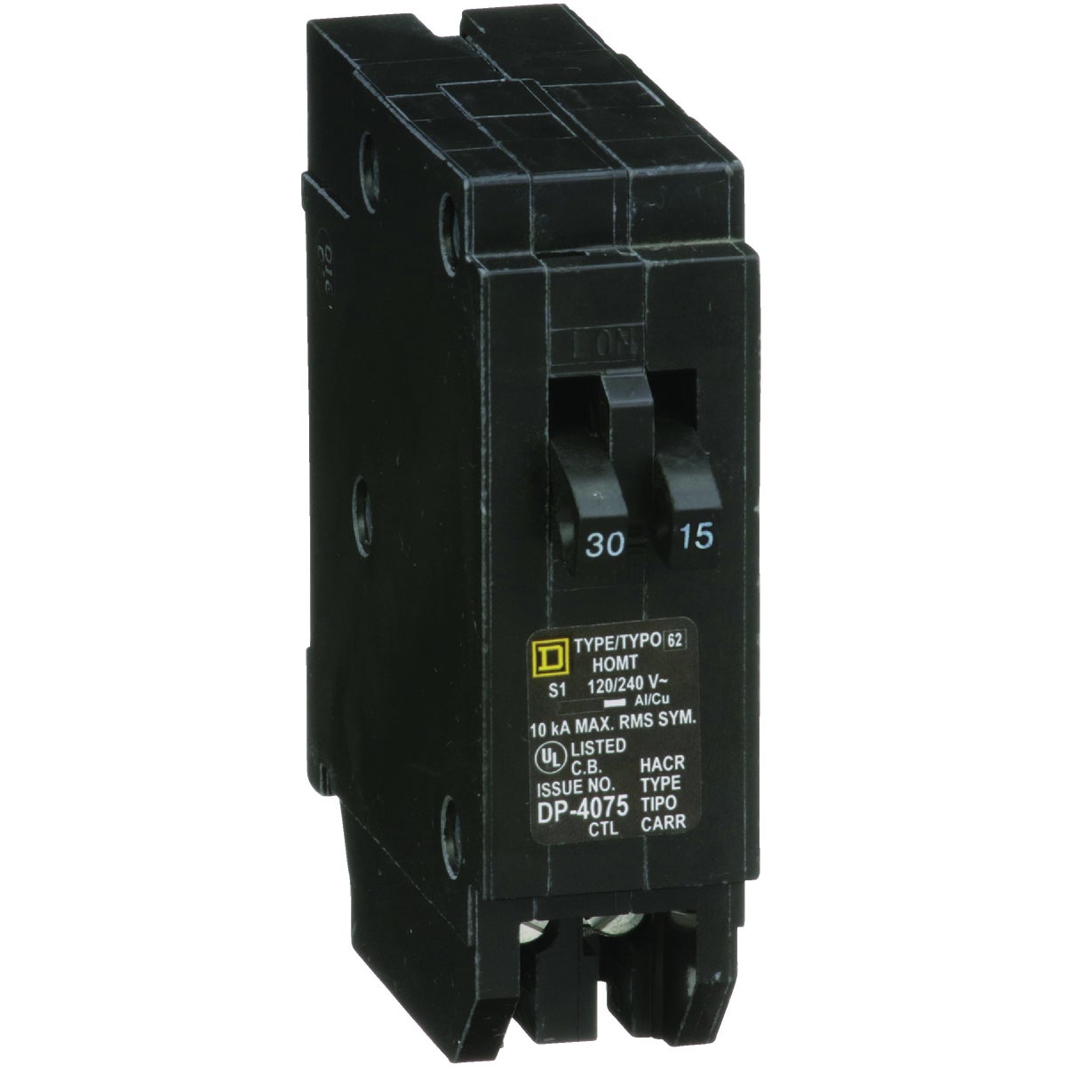 30A/15A TANDEM BREAKER