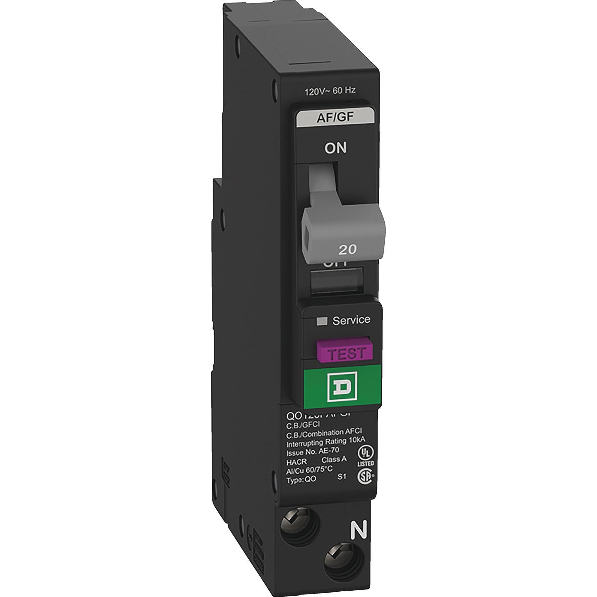 QO 20A PON DL FN BREAKER