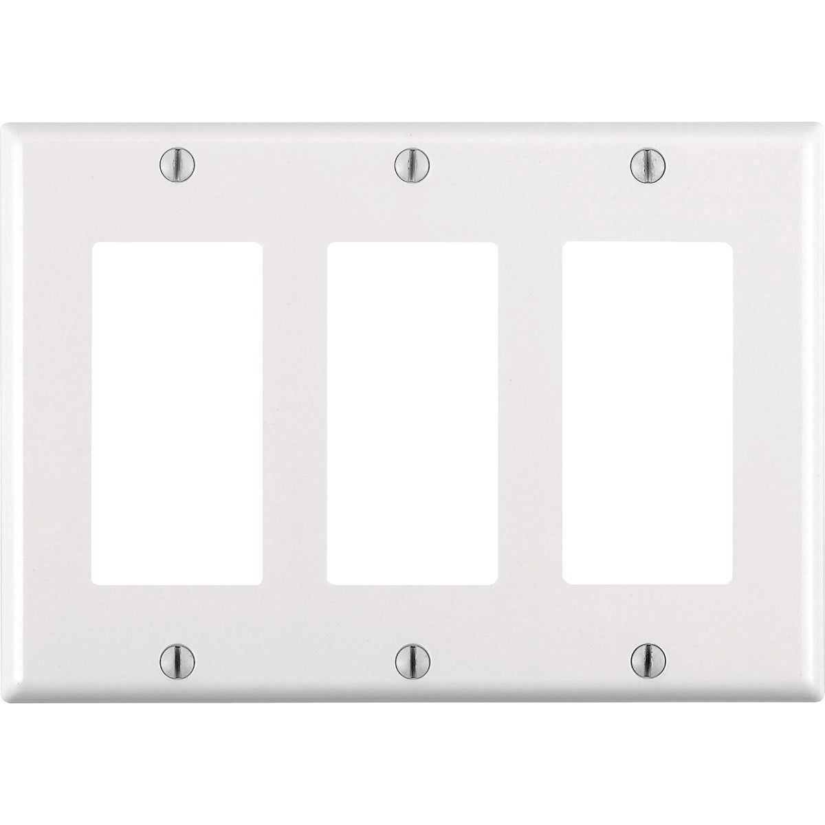 WHT 3GNG ANTI WALLPLATE