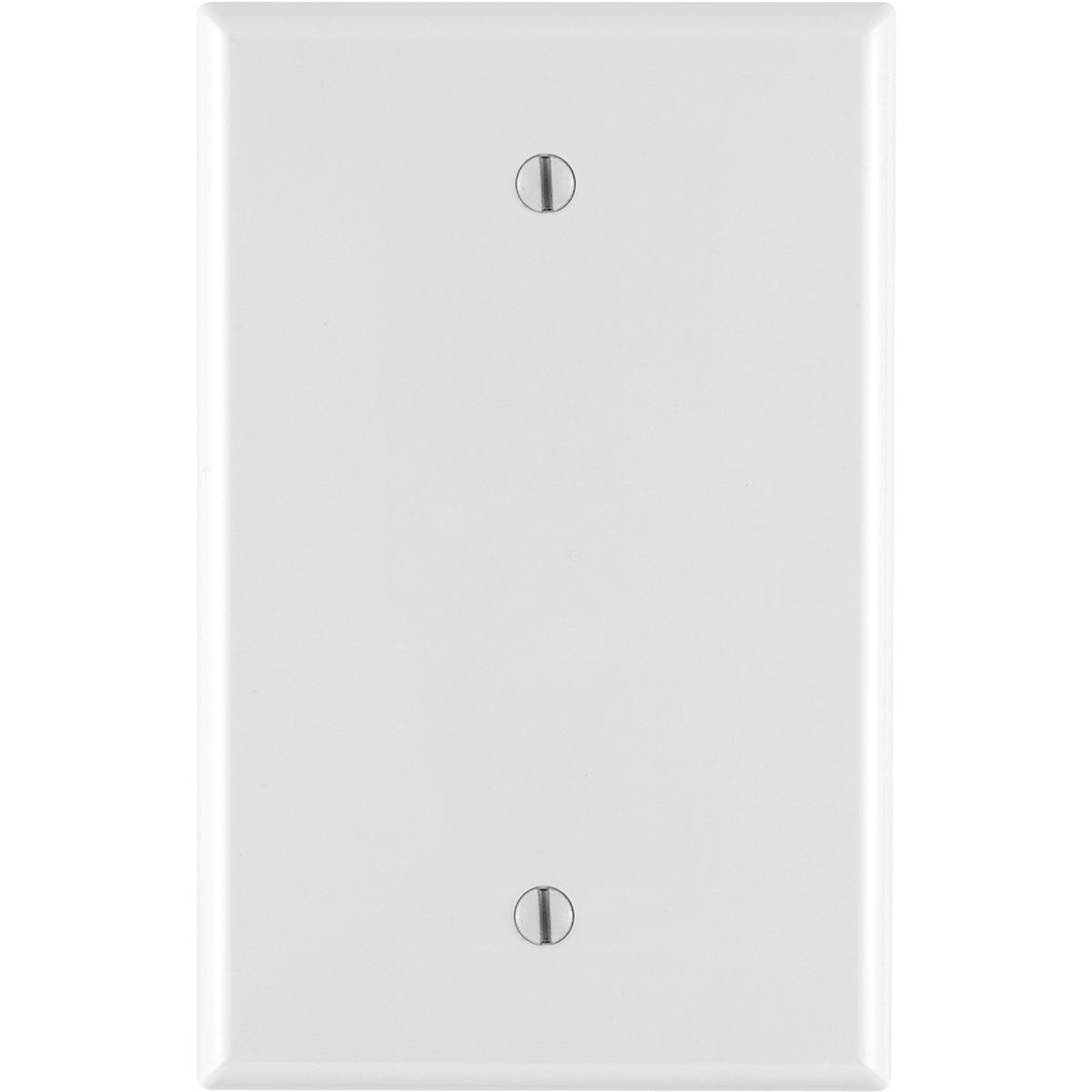 WHT 1G BLNK MW WALLPLATE