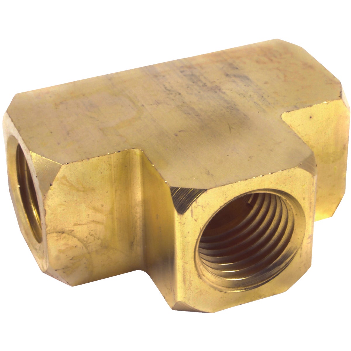 1/4" BRASS TEE