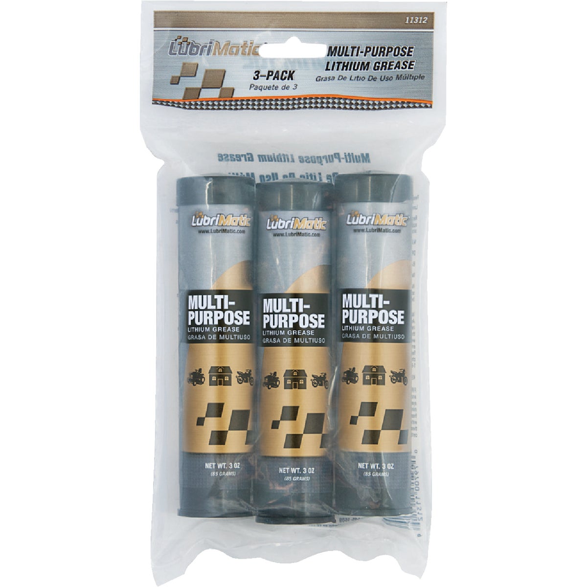 3PK MULTI-PURPOSE GREASE