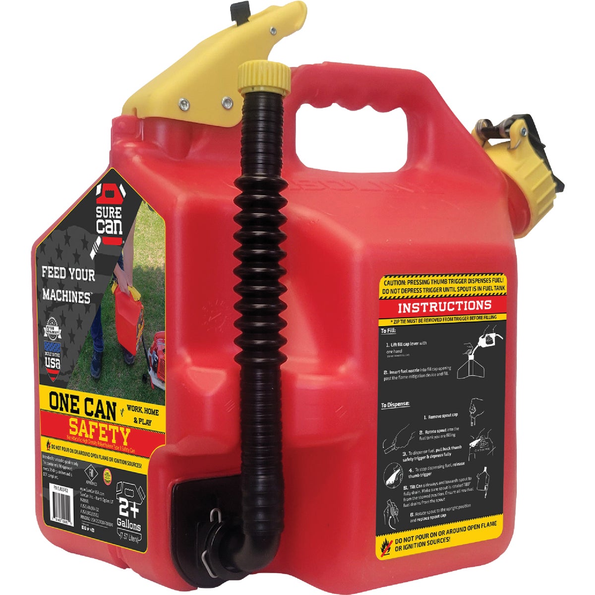 2+ GALLON GAS CAN