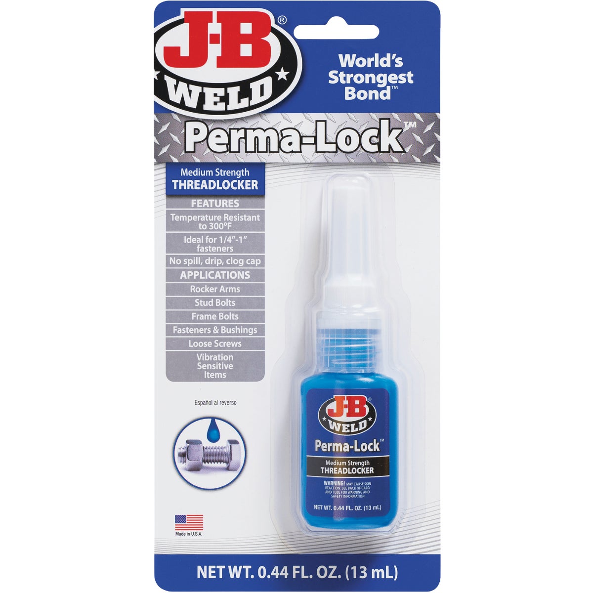 13ML BLUE PERMA LOCK