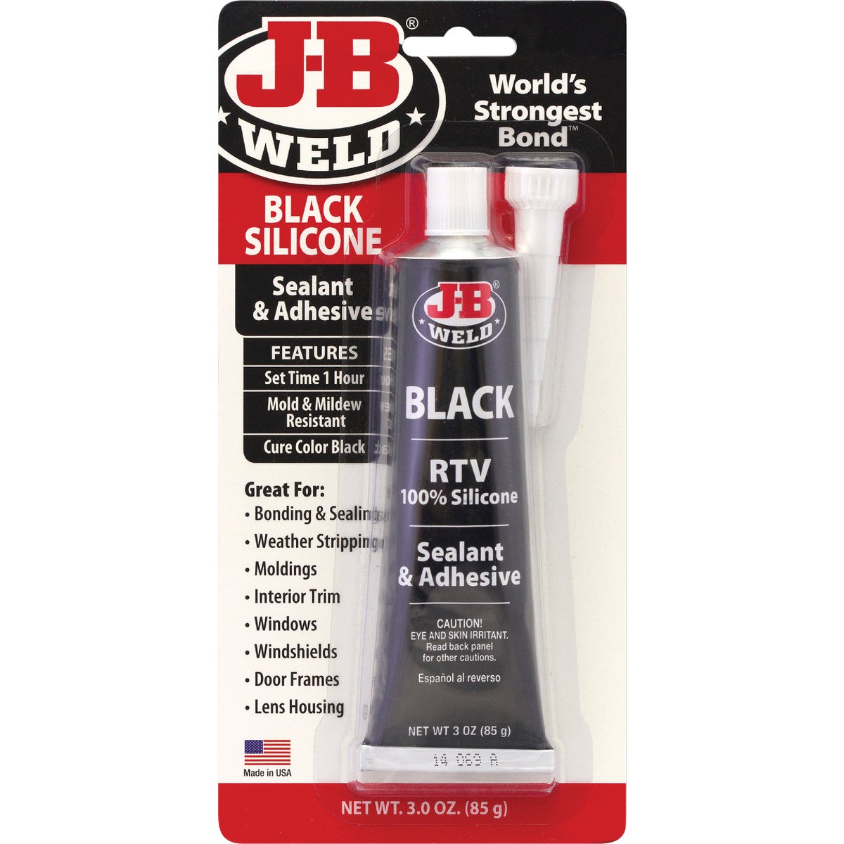 3OZ BLACK RTV SEALANT