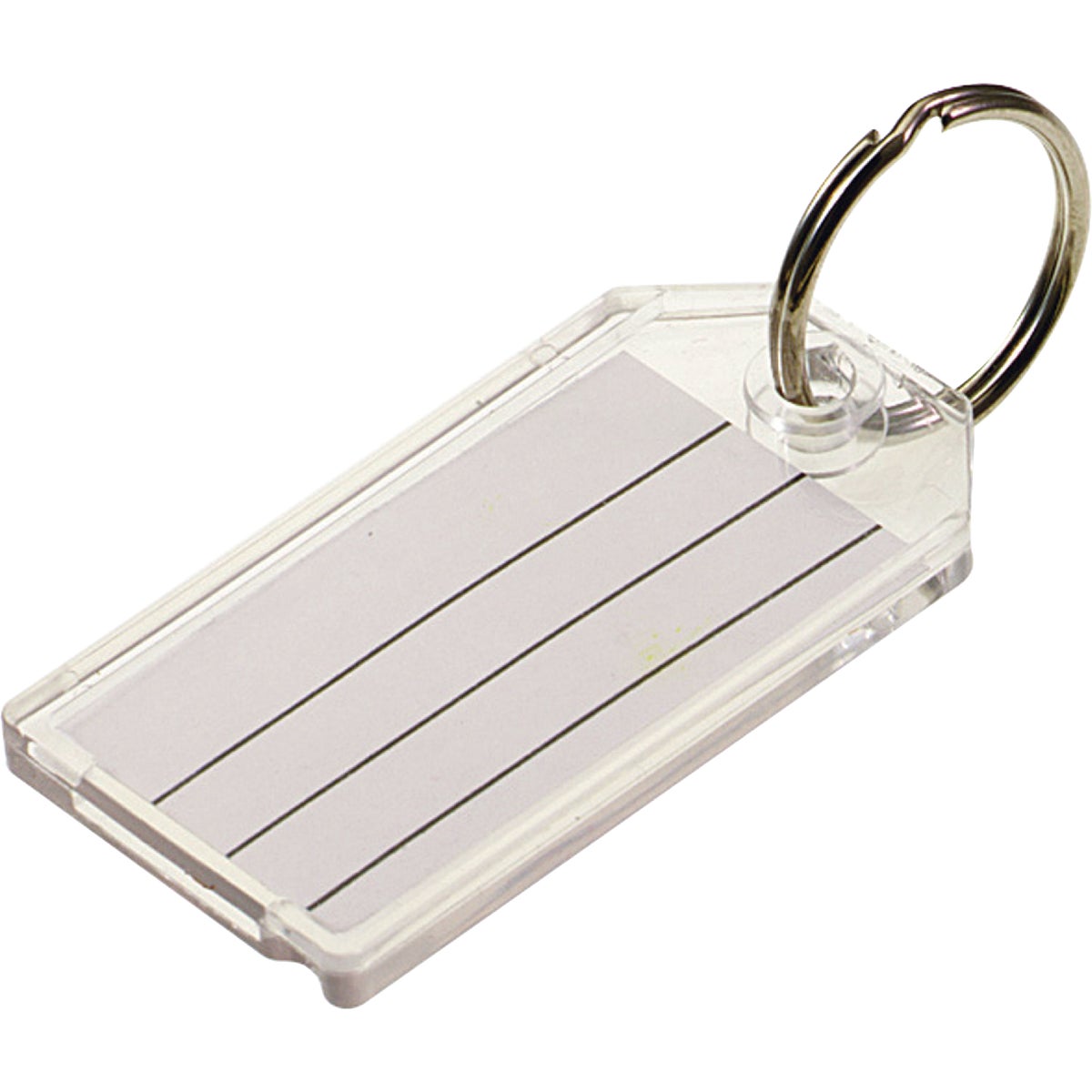 2PK ID KEY TAG W/RING