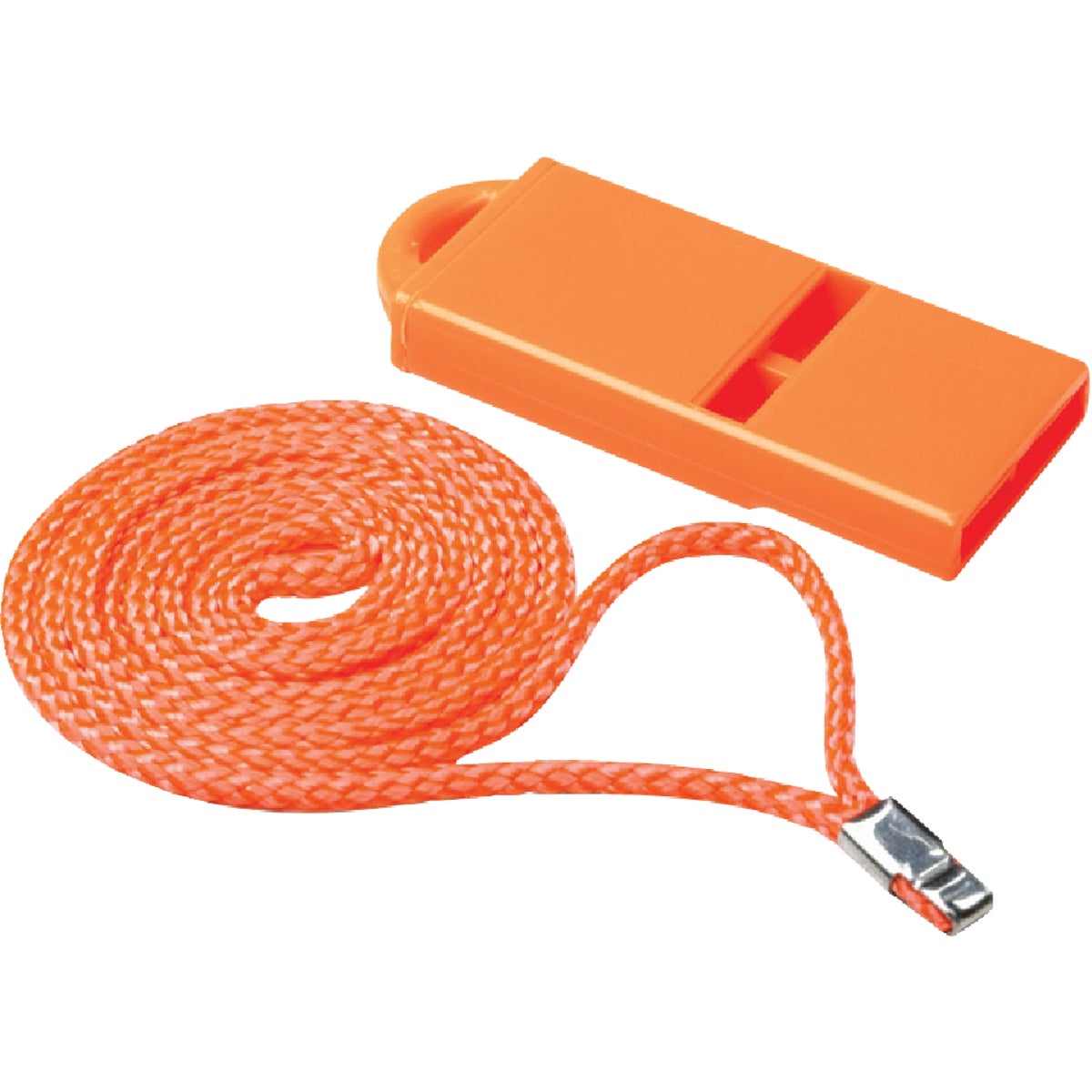 ORANGE PLASTIC WHISTLE