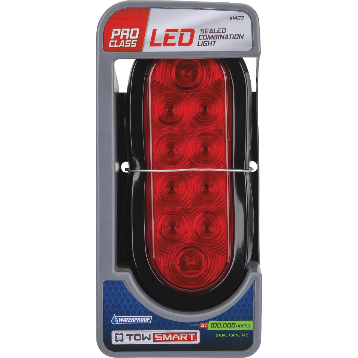 RED LED OBLNG TURN LIGHT