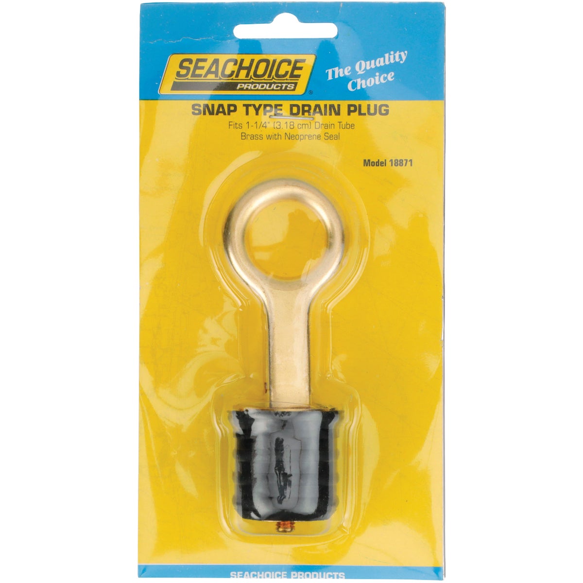 1-1/4" SNAP DRAIN PLUG