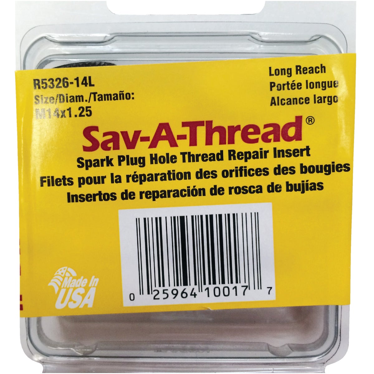 HeliCoil 14 x 1.25mm Long Spark Plug Thread Insert