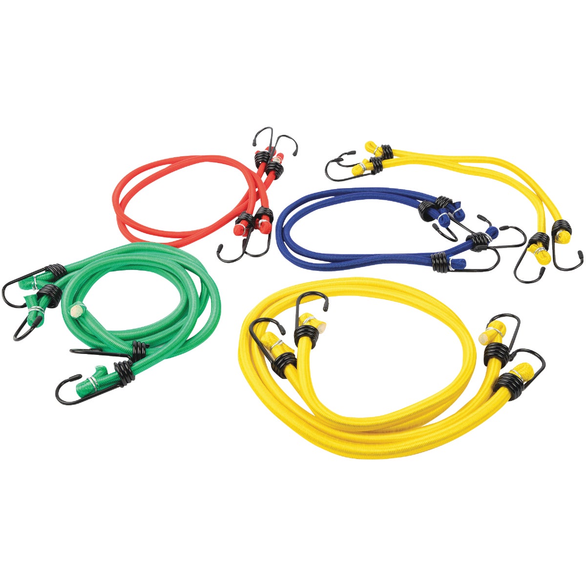 10 PC BUNGEY ASSORT