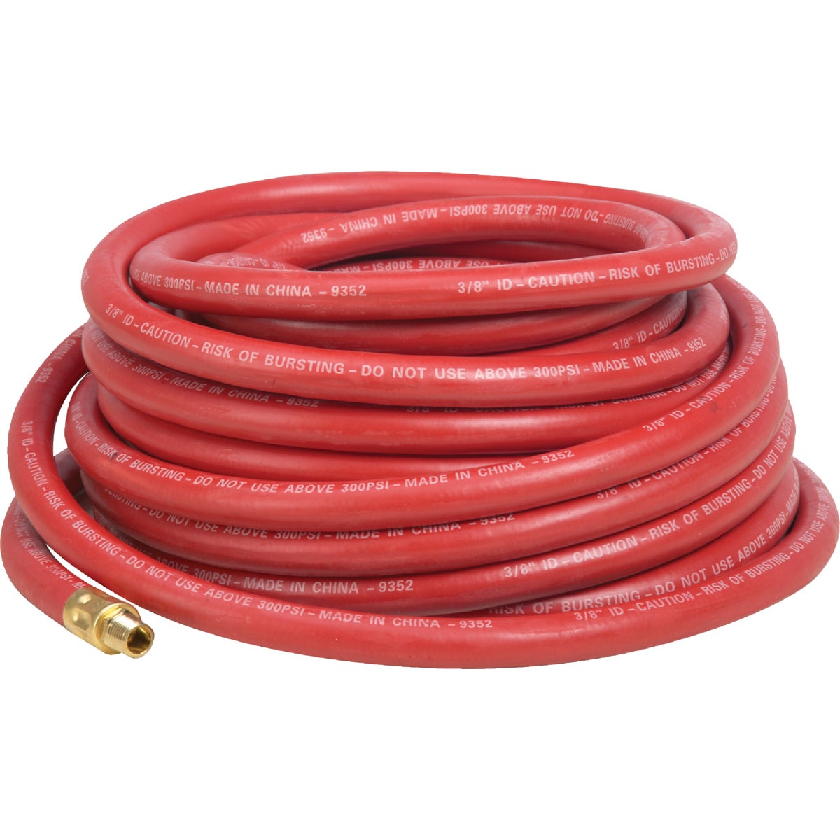 3/8"X50 RUBBER AIR HOSE