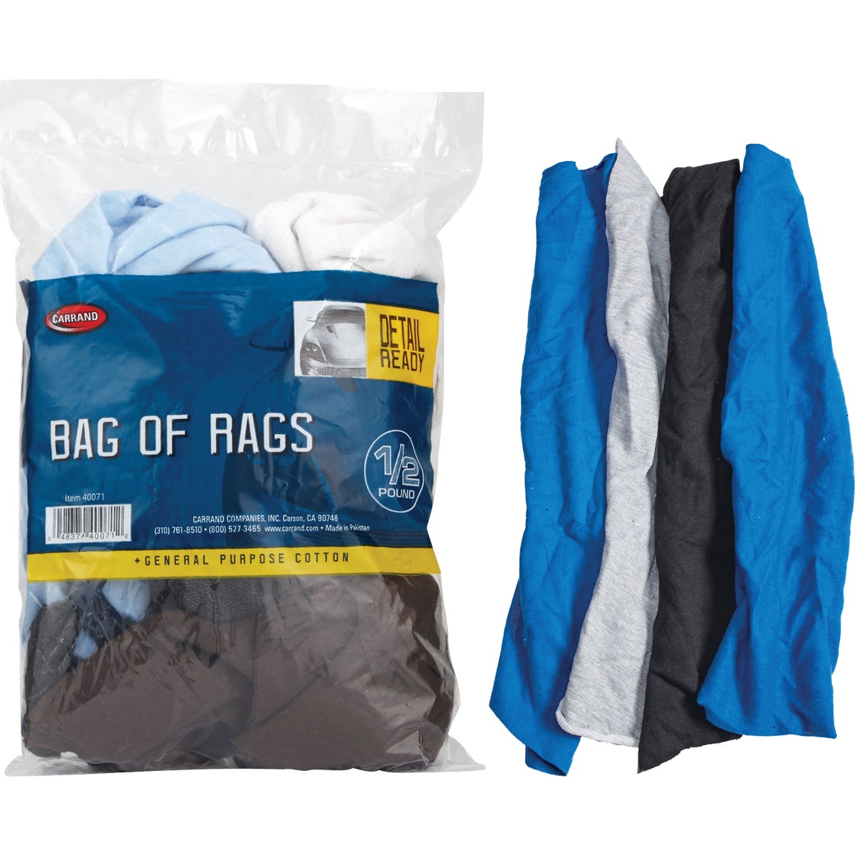 1/2LB BAG CLEANING RAGS