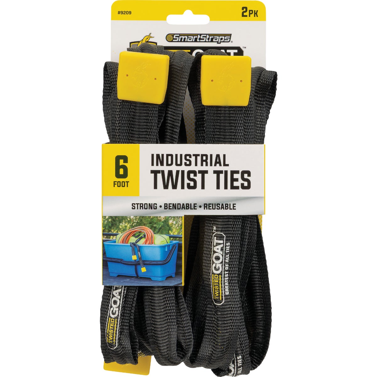 6 FT 2PK TWISTED TIES