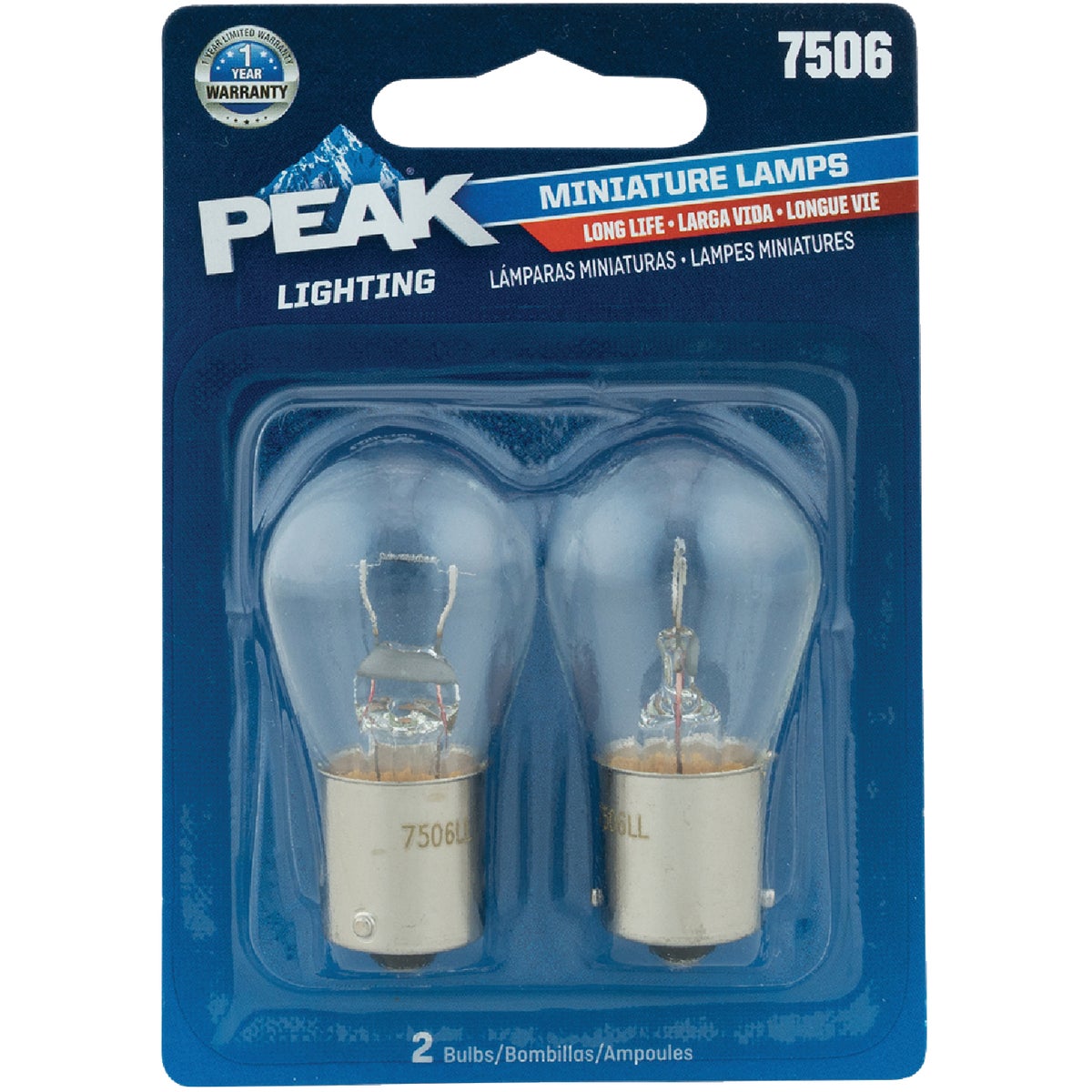 7506LL MINI AUTO BLB 2PK